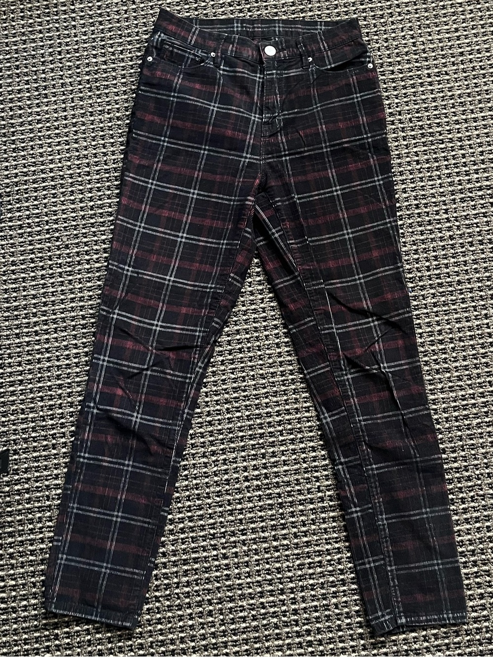 BDG Plaid Corduroy Pants